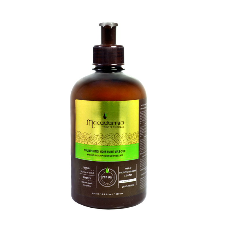 ماسک مو داخل حمام پمپی 500 میل بژ ماکادمیا