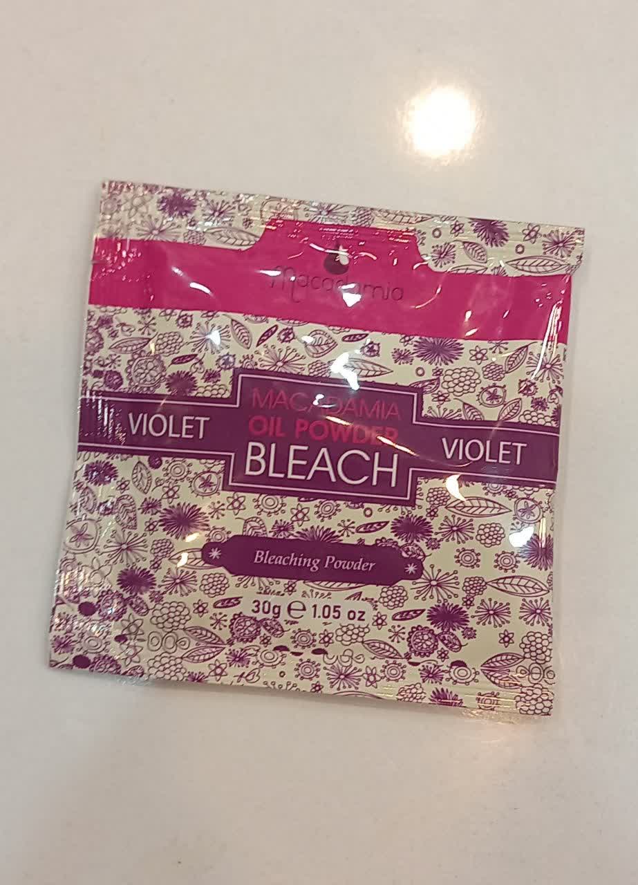 پودر دکلره ساشه ای بنفش 30 گرمی ماکادمیا