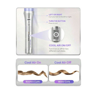 فر کننده و حالت دهنده مو شیگلم هیر مدل Airflow Styler Pro سایز 25 میلی متر