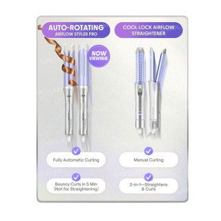 فر کننده و حالت دهنده مو شیگلم هیر مدل Airflow Styler Pro سایز 25 میلی متر